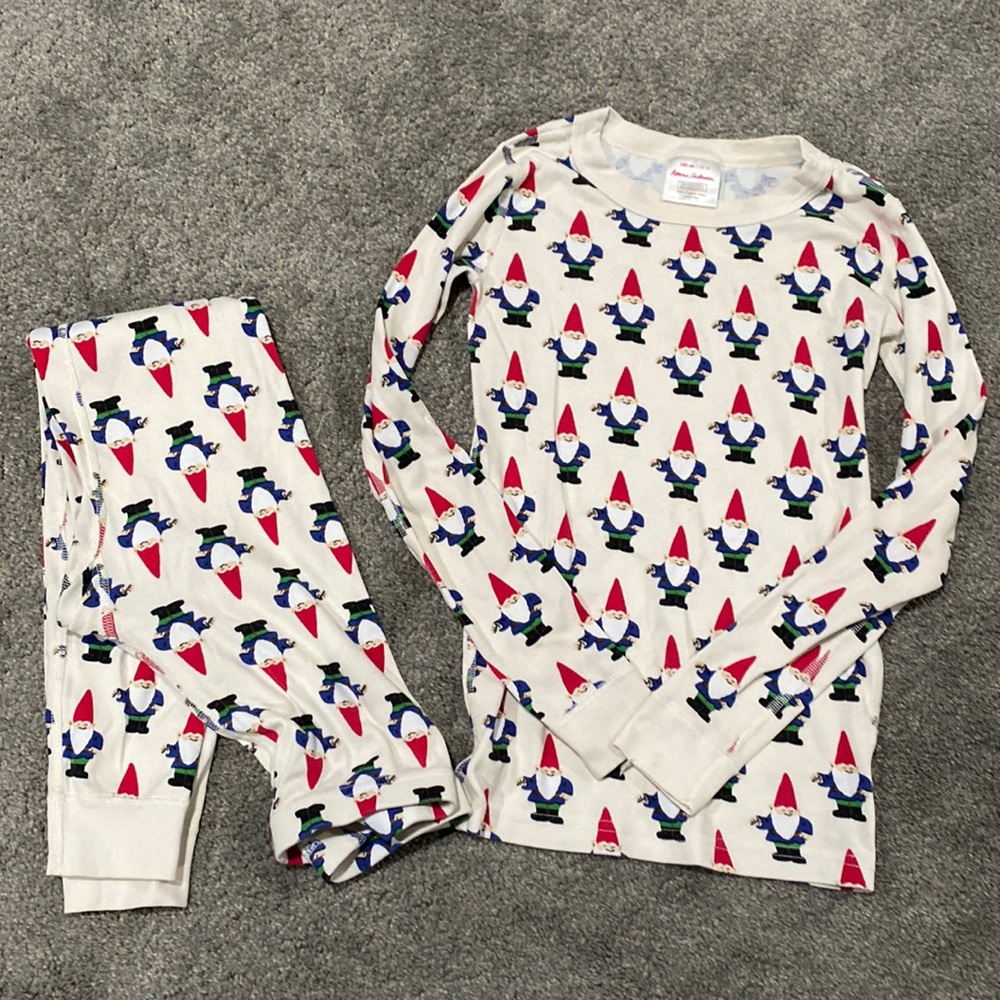 Hanna Anderson Garden Gnome PJ Set